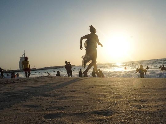 New Normal, Dubai Beach, People