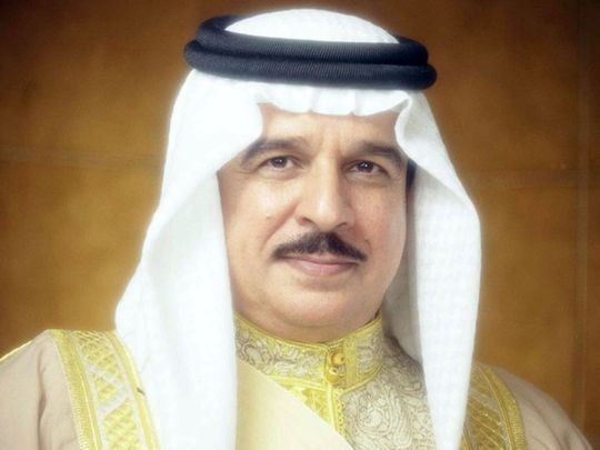 King Hamad bin Isa Al Khalifa of Bahrain