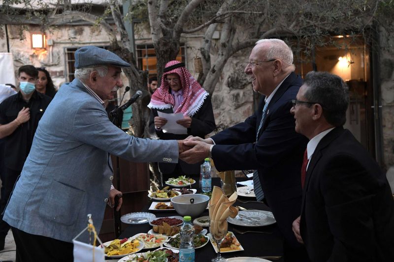 Israeli president hosted an iftar on April 28, 2021