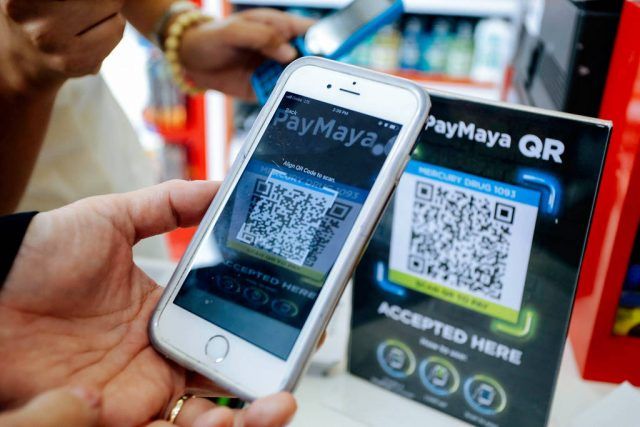 QR Paymaya Philippines ewallet digital cash