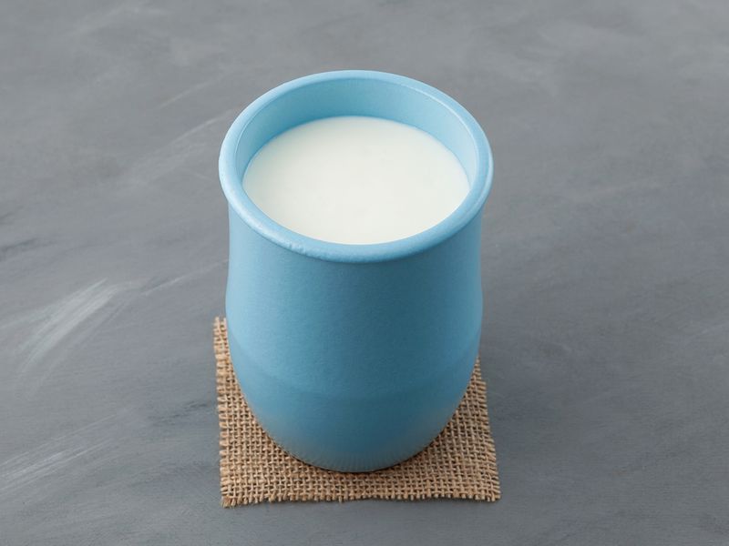 Ayran is a Turkish drink made of yoghurt 