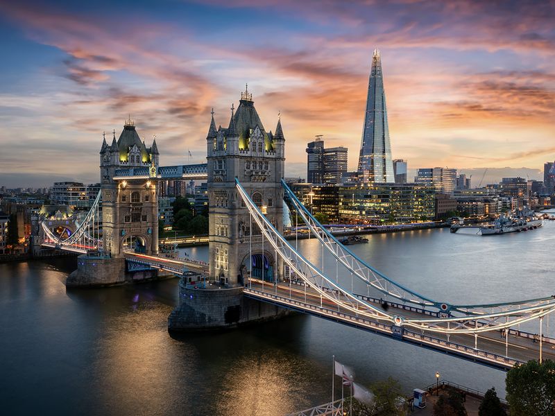 Stock - London skyline