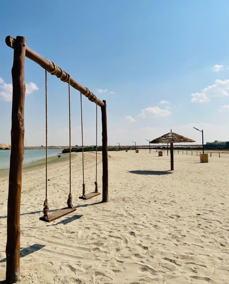 ‘Mangrove Beach’ in Umm Al Qaiwain 