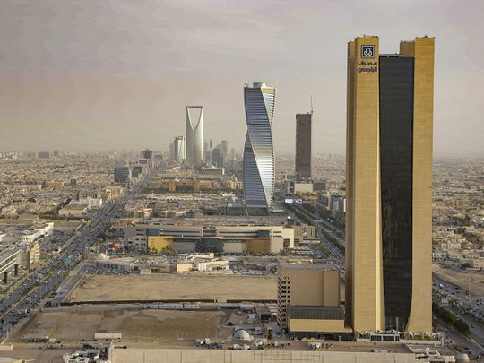 STOCK RIYADH SAUDI SKYLINE