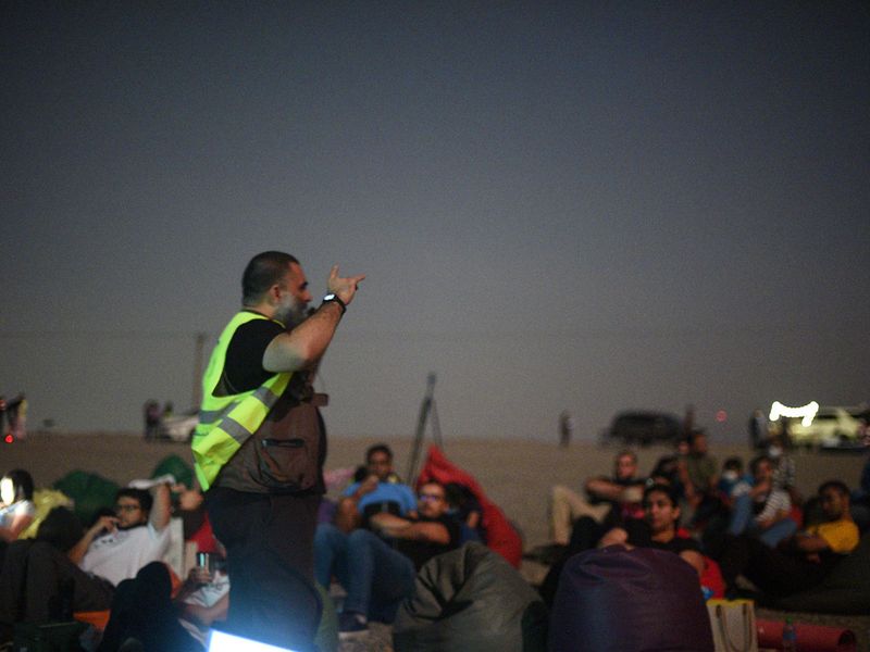 Amateur astronomers view supermoon, meteor shower at Jebel Jais