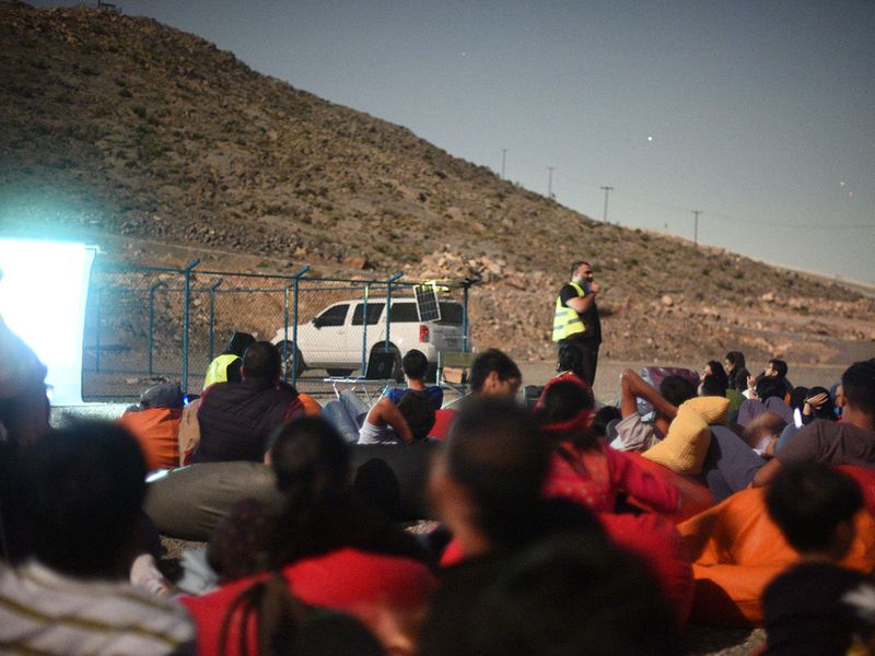 Amateur astronomers view supermoon, meteor shower at Jebel Jais