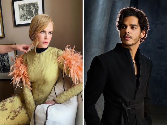 Nicole Kidman and Ishaan khatter