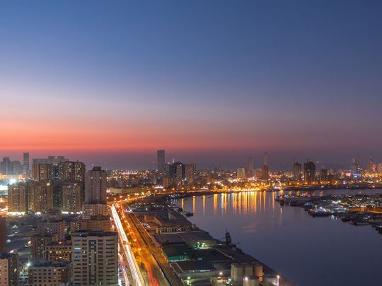 Stock-Ajman-Skyline