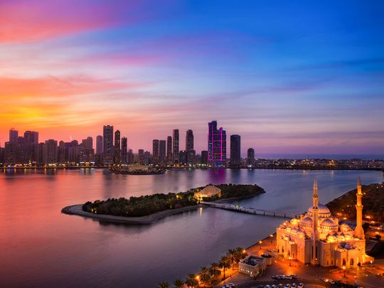 Stock-Sharjah-Skyline