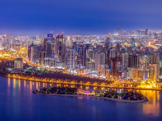 Stock-Sharjah-Skyline