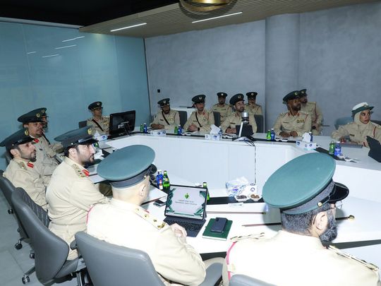 Major-General-Pilot-Ahmad-Mohammed-bin-Thani-heads-dubai-police-meeting-1699187070628