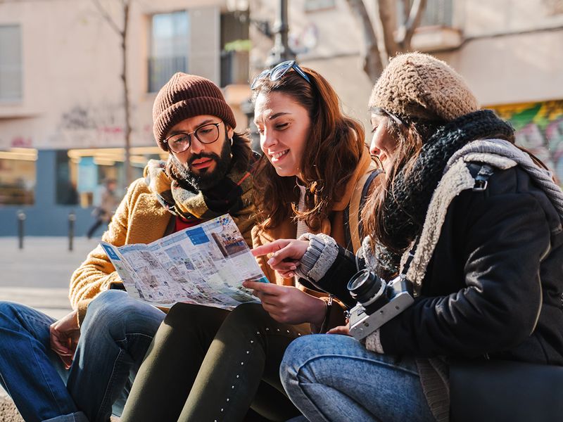 Friends planning