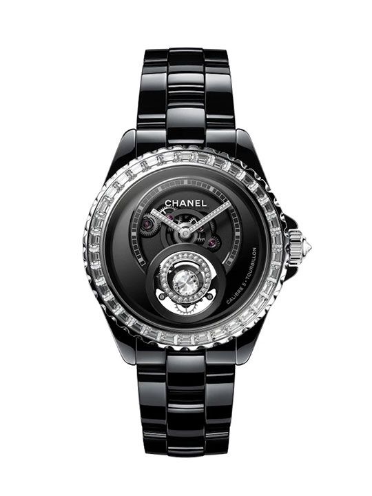 2. Chanel J12 Diamond Tourbillon