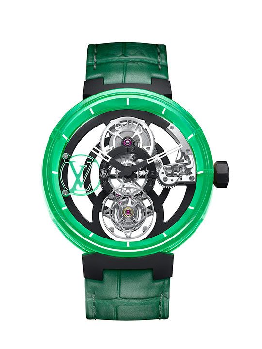 4. Louis Vuitton Tambour Moon Flying Tourbillon