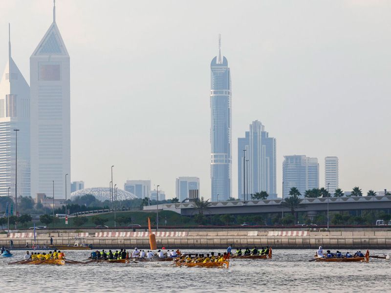 traditional rowing race