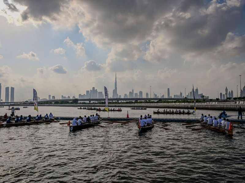 traditional rowing race