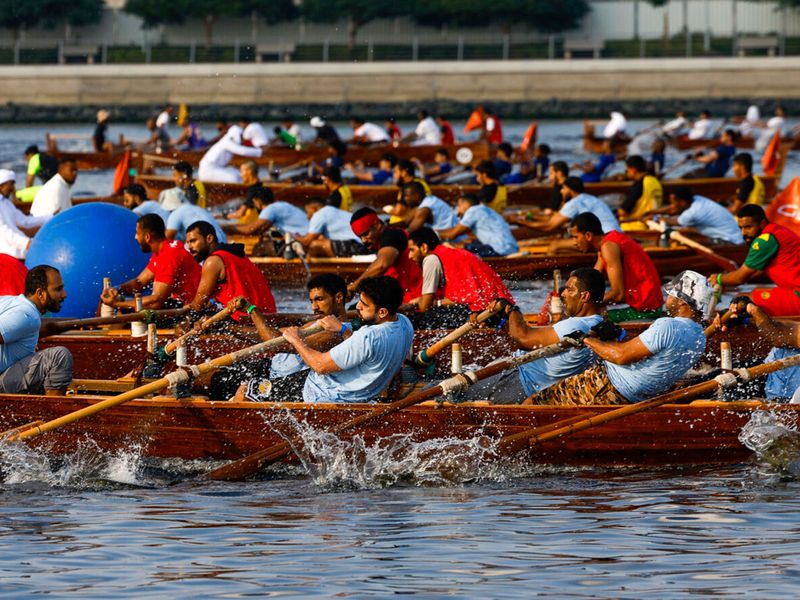 traditional rowing race