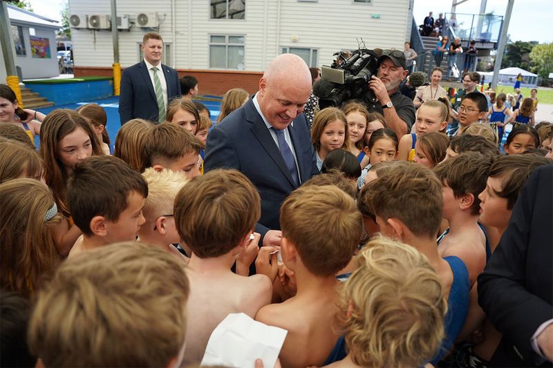 Visited my old school Cockle Bay Primary today and got a very special welcome. Good to spend some time back home in Botany.