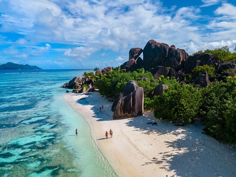 STOCK La Digue, Seychelles