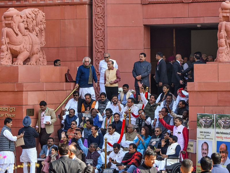 OPN DELHI PARLIAMENT PROTEST