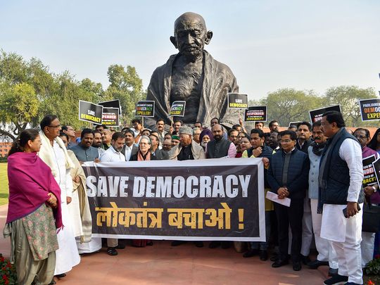 OPN DELHI PARLIAMENT PROTEST