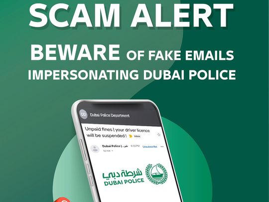 Dubai Police scam