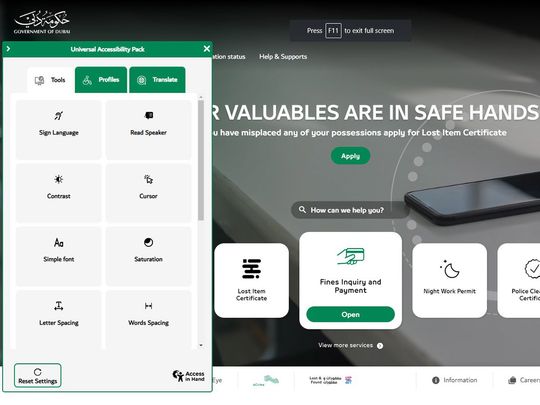 screenshot-of-dubai-police-website-showing-universal-accessibility-pack-1705133675011