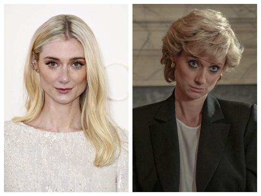 Australian actress Elizabeth Debicki from 'The Crown'